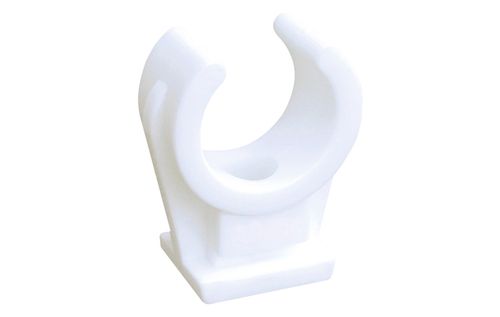 Walraven-Rohrclip-PP-einzeln-12x20x22-M6-weiss-12-mm-0853012 gallery number 1